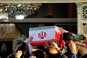 پیکر مطهر شهید «صادق امیدزاده» در کرمانشاه تشییع می‌شود