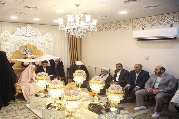 اتاق عقد حرم مطهر بانوی کرامت