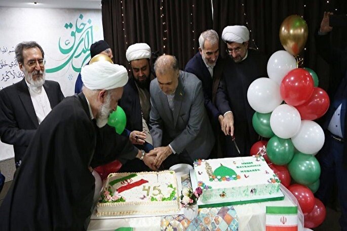 عکس | برگزاری جشن پیروزی انقلاب اسلامی در مسکو