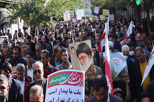 جشن ۴۵ سالگی انقلاب در سراسر استان کرمانشاه برگزار شد
