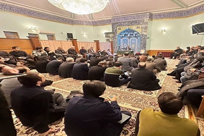 مراسم استقبال از ماه شعبان با حضور قاری ایرانی در مسکو برگزار شد + عکس