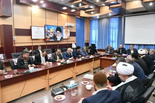 نشست معاون امنیتی، سیاسی و اجتماعی استانداری گلستان با نمایندگان ویژه فرماندار شهرستان گنبدکاووس
