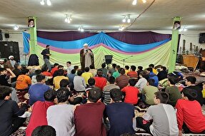 عکس | برگزاری مراسم اعتکاف دانش‌آموزی در مساجد کردستان