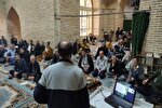عکس | آموزش کشت گیاهان دارویی برای معتکفان مسجد جامع شهرکرد