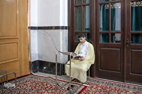 عکس | مراسم اعتکاف در حرم مطهر رضوی