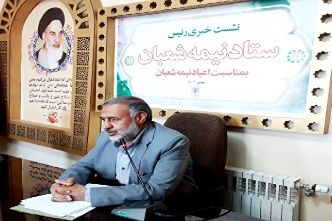 نورافشانی بیش از ۵۰۰ نقطه در کرمان به‌مناسبت نیمه شعبان