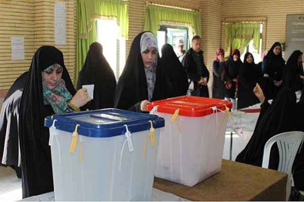 حضور مردم در انتخابات کرمانشاه در پای صندوق‌های رأی