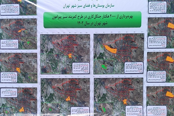 مشارکت فعالان رسانه‌ای در تکمیل کمربند سبز تهران