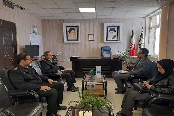 نشست معاون اجتماعی اننتظامی کردستان با معاون فرهنگی جهاددانشگاهی کردستان