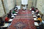 عکس | جزءخوانی قرآن در حسینیه کربلایی‌های یزد