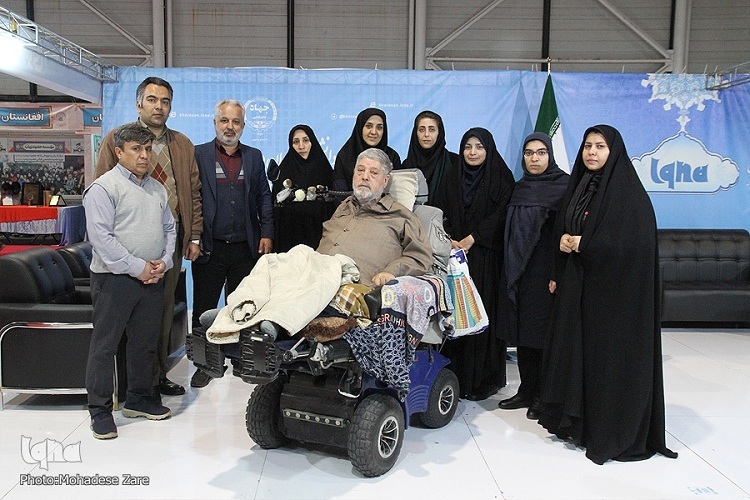 سردار غلامحسین صفایی، جانباز نخاعی دفاع مقدس