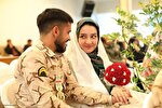 جشن ازدواج سربازان در خراسان جنوبی