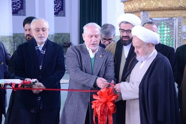 حرم مطهر آستان امامزادگان عینعلی و زینعلی افتتاح شد