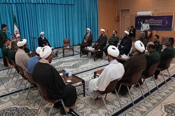 دیدار مسئولان نهاد نمایندگی ولی‌فقیه در سپاه با امام جمعه یزد