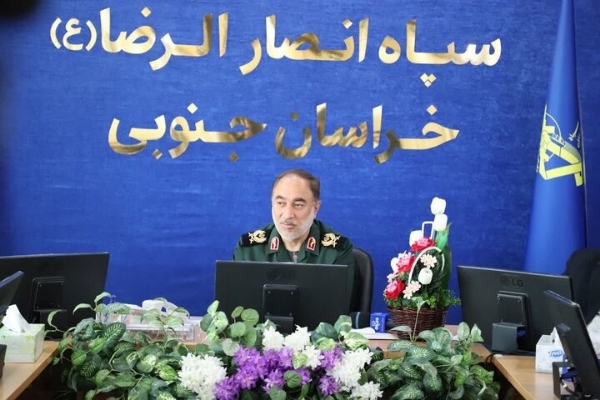 سردار محمدرضا مهدوی، فرمانده سپاه انصارالرضا (ع) خراسان‌جنوبی