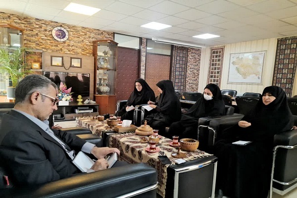 نشست مدیرکل میراث فرهنگی کردستان با بسیج جامعه زنان