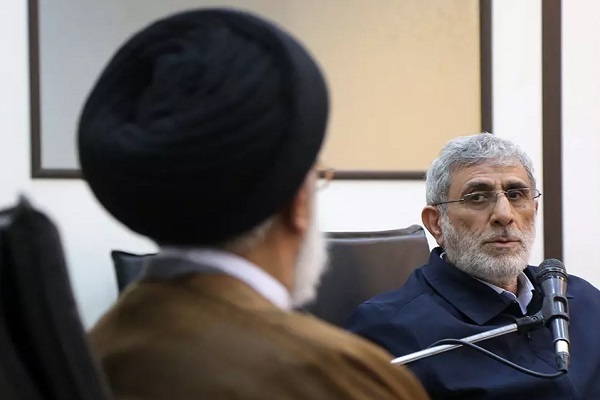 سردار قاآنی و آیت‌الله سعیدی