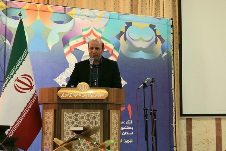 پناه علی حسین زاده، معاون پرورشی اداره کل آموزش و پرورش آذربایجان شرقی