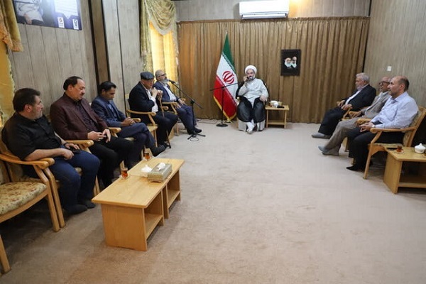 دیدار شورای اصناف استان با آیت الله محامی