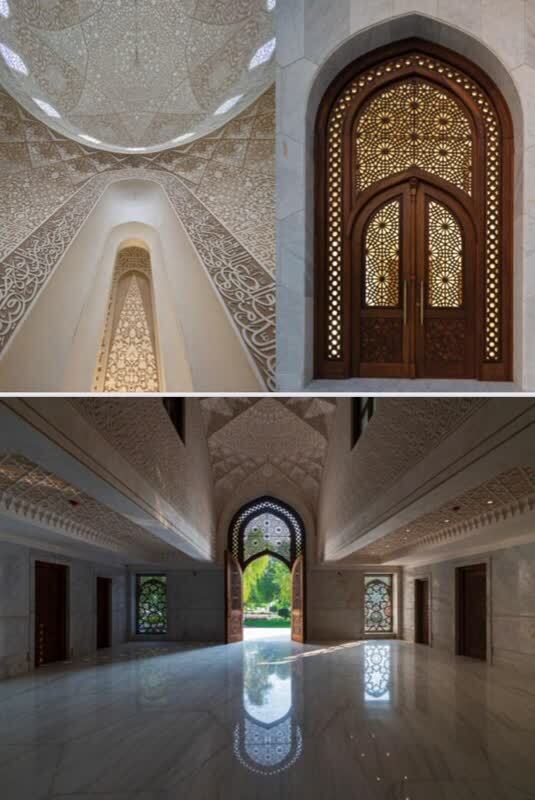 ساخت مسجدی زیبا و باشکوه در کیش