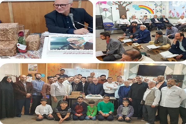 تجلیل قرآن‌آموزان احسن‌الحدیث از «سیدمحسن موسوی‌بلده»