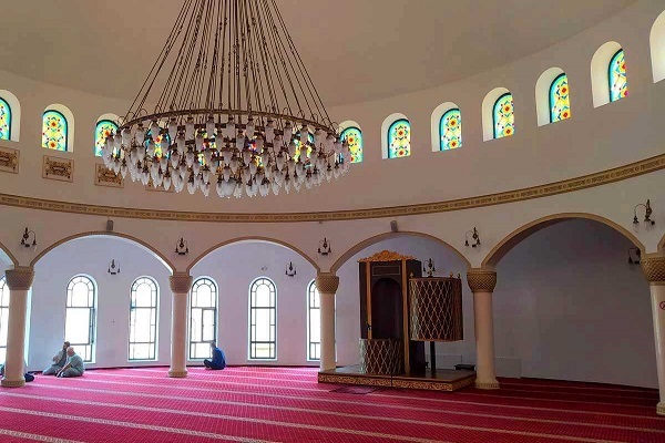 نگاهی به بزرگترین و تنها مسجد پایتخت اوکراین + فیلم