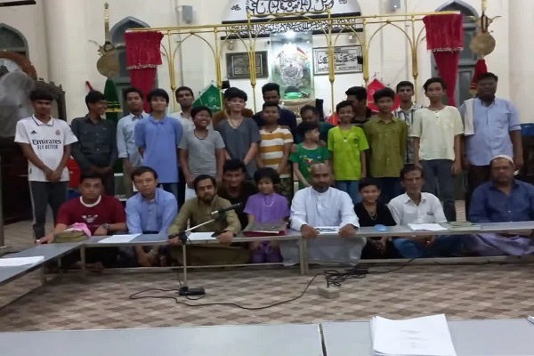 برگزاری مراسم اعتکاف رمضانیه در میانمار