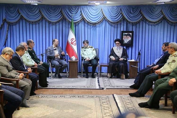 دیدار سردار رادان فرمانده انتظامی کل کشور