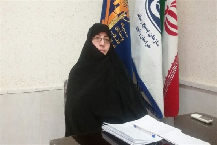 رویا حیدرزاده، مسئول سازمان بسیج جامعه زنان خراسان رضوی