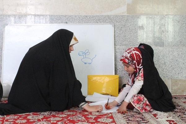 دختر توانمند خراسان‌جنوبی در اردوی جهادی
