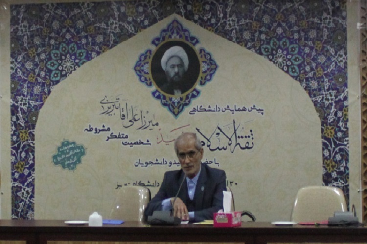 صفر نصراله زاده، رئیس دانشگاه تبریز