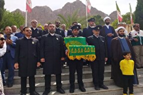 عکس | آغاز برنامه‌های کاروان «زیر سایه خورشید» از گلزار شهدای کرمان