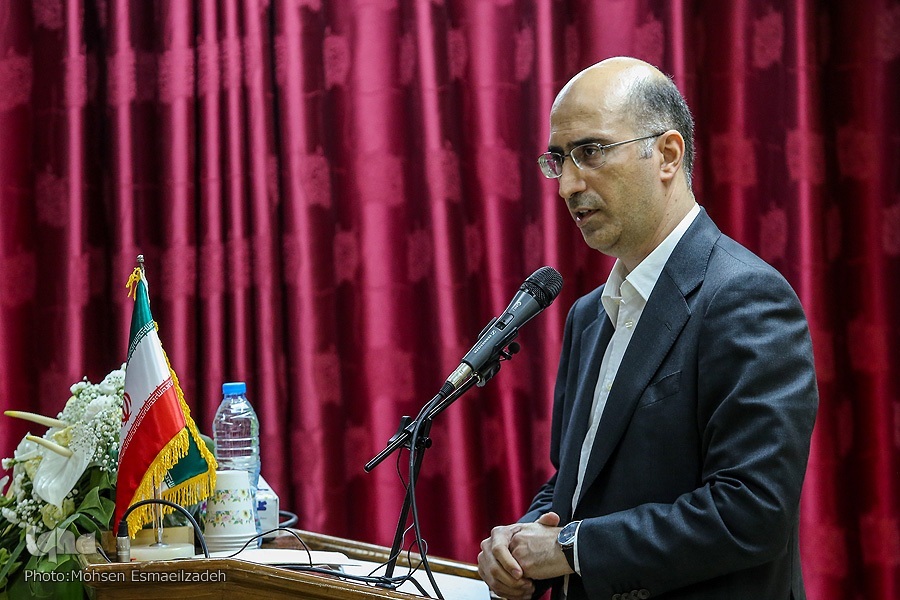 سلمان ساکت رئیس مرکز آثار و مفاخر دانشگاه فردوسی مشهد