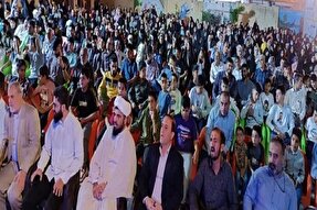 جشن میلاد امام رضا(ع) در دهدشت برگزار شد