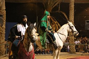 عکس | دومین شب دهمین سوگواره ملی«تعزیه ده‌زیار»