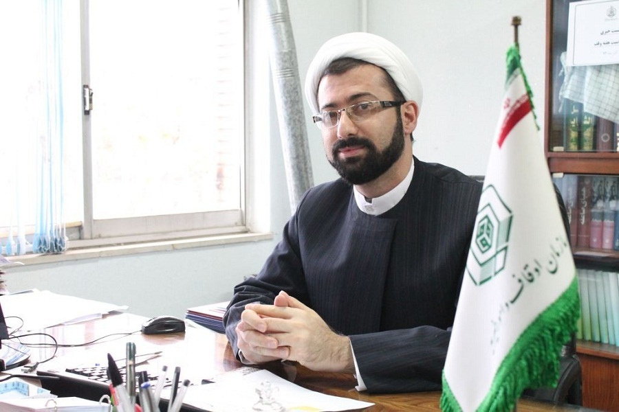 حجت الاسلام عباس خوبرو رئیس اداره اوقاف آستانه اشرفیه