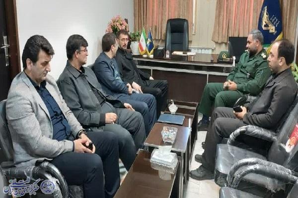 نشست مدیرکل اوقاف مازندران با فرمانده سپاه سوادکوه