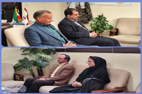 دیدار مدیرکل بنیاد شهید و امور ایثارگران خراسان‌جنوبی با رئیس جهاددانشگاهی استان