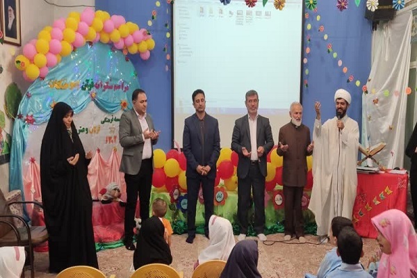 مراسم شکرانه قرآن‌آموزان