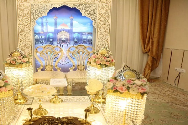 اتاق عقد حرم مطهر بانوی کرامت