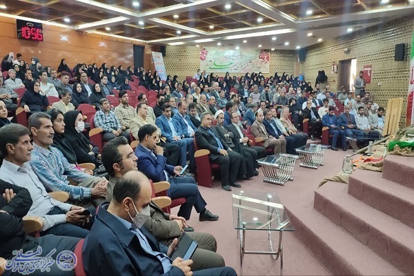 مراسم گرامیداشت سالروز آزادسازی خرمشهر در بیمارستان امام رضا(ع) کرمانشاه