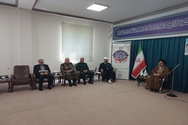 حجت‌الاسلام میثم فیاضی، مسئول دفتر نمایندگی ولی‌فقیه در سپاه شهدای آذربایجان غربی