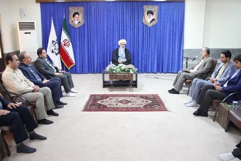 مسئولان دانشگاه پیام‌نور بوشهر