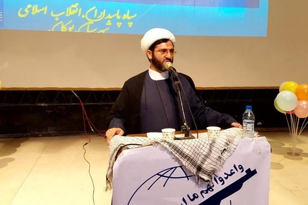 حجت‌الاسلام میثم فیاضی، مسئول دفتر نمایندگی ولی‌فقیه در سپاه شهدای آذربایجان غربی