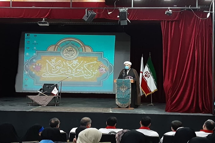 حجت الاسلام ذکاوت دبیر برگزاری مسابقات قرآن جمعیت هلال احمر