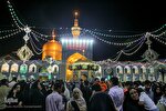 عکس | حرم مطهر رضوی در شب عید غدیر