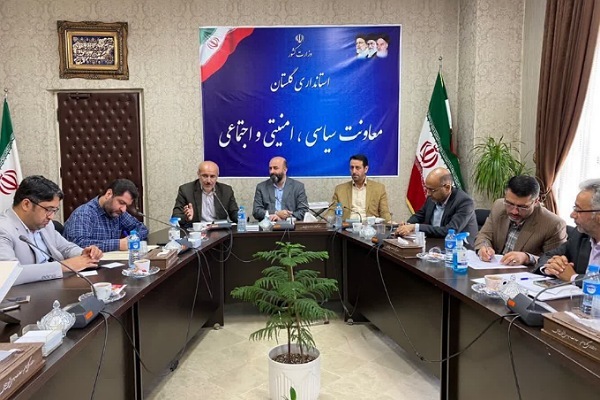جلسه هماهنگی جشنواره سرود رضوی در استانداری