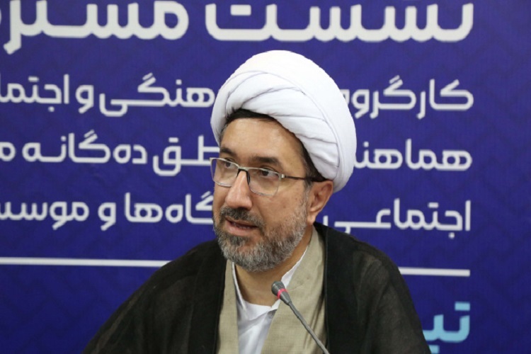 حجت الاسلام انوری، رئیس نهادنمایندگی مقام معظم رهبری در دانشگاههای آذربایجان شرقی