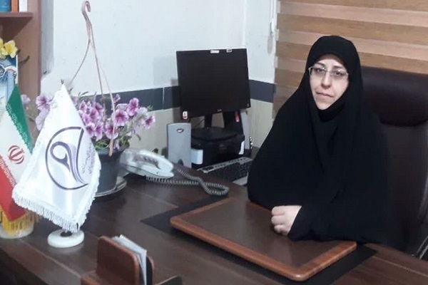 رقیه موسویان مسئول بسیج جامعه زنان سپاه شهدای آذربایجان غربی