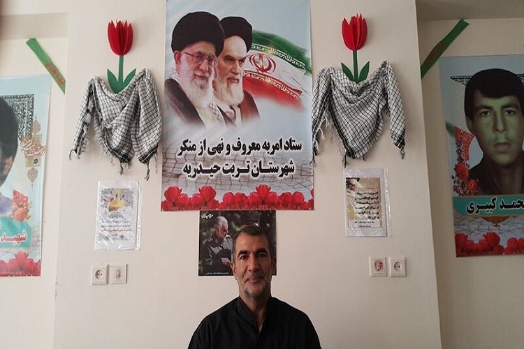 غلامرضا زمانیان، دبیر ستاد امر به معروف و نهی از منکر شهرستان تربت‌حیدریه